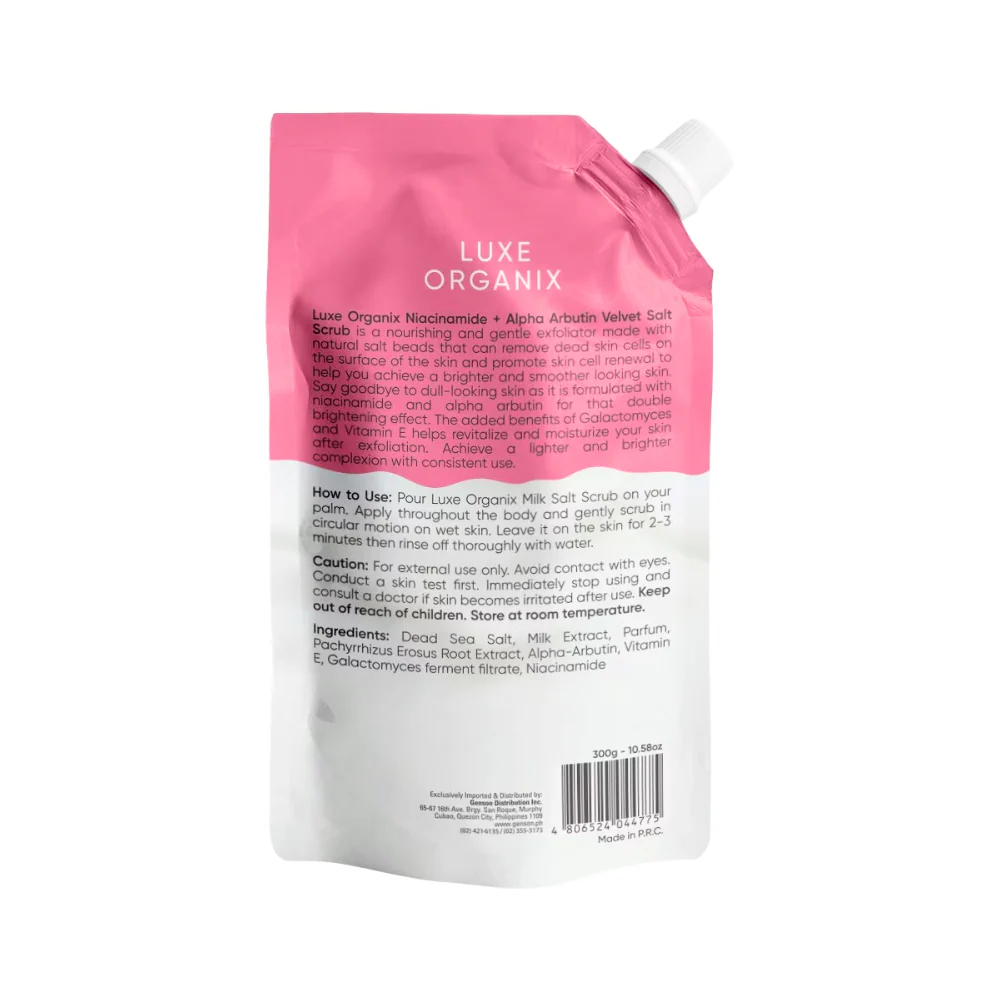 Luxe Organix Alpha Arbutin Spa Salt 300g - Image 3