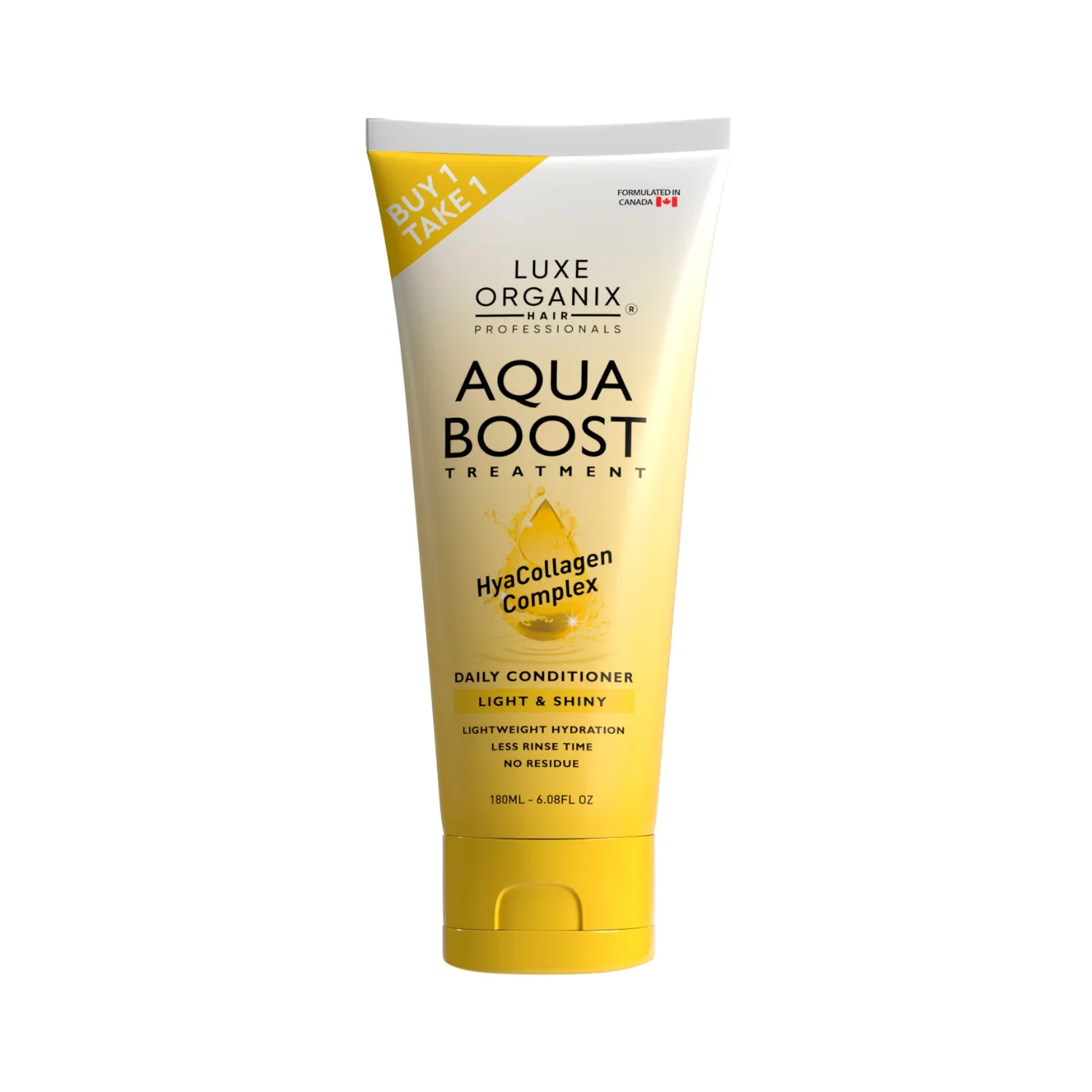 Luxe Organix Aqua Boost Hair Treatment Aqua Light And Shiny 180ml - Image 2
