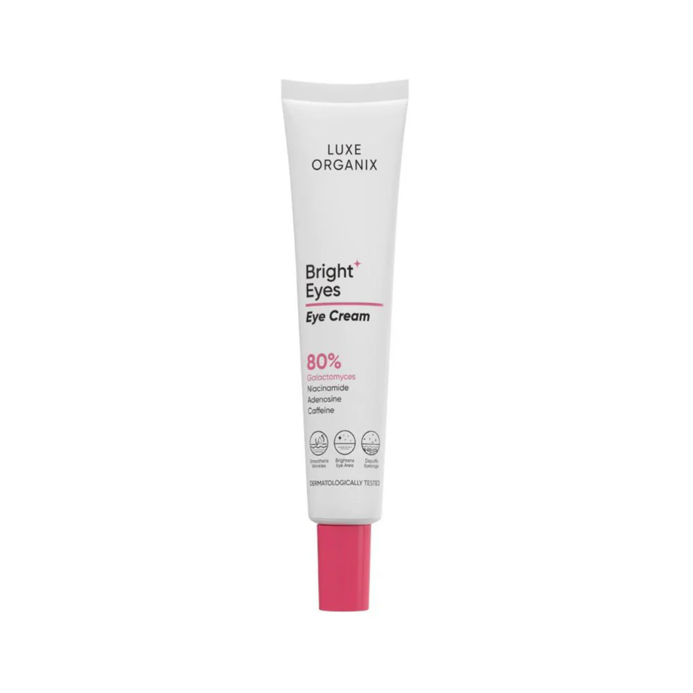 Luxe Organix Bright Eyes Eye Cream 80% Galactomyces 15g - Image 2