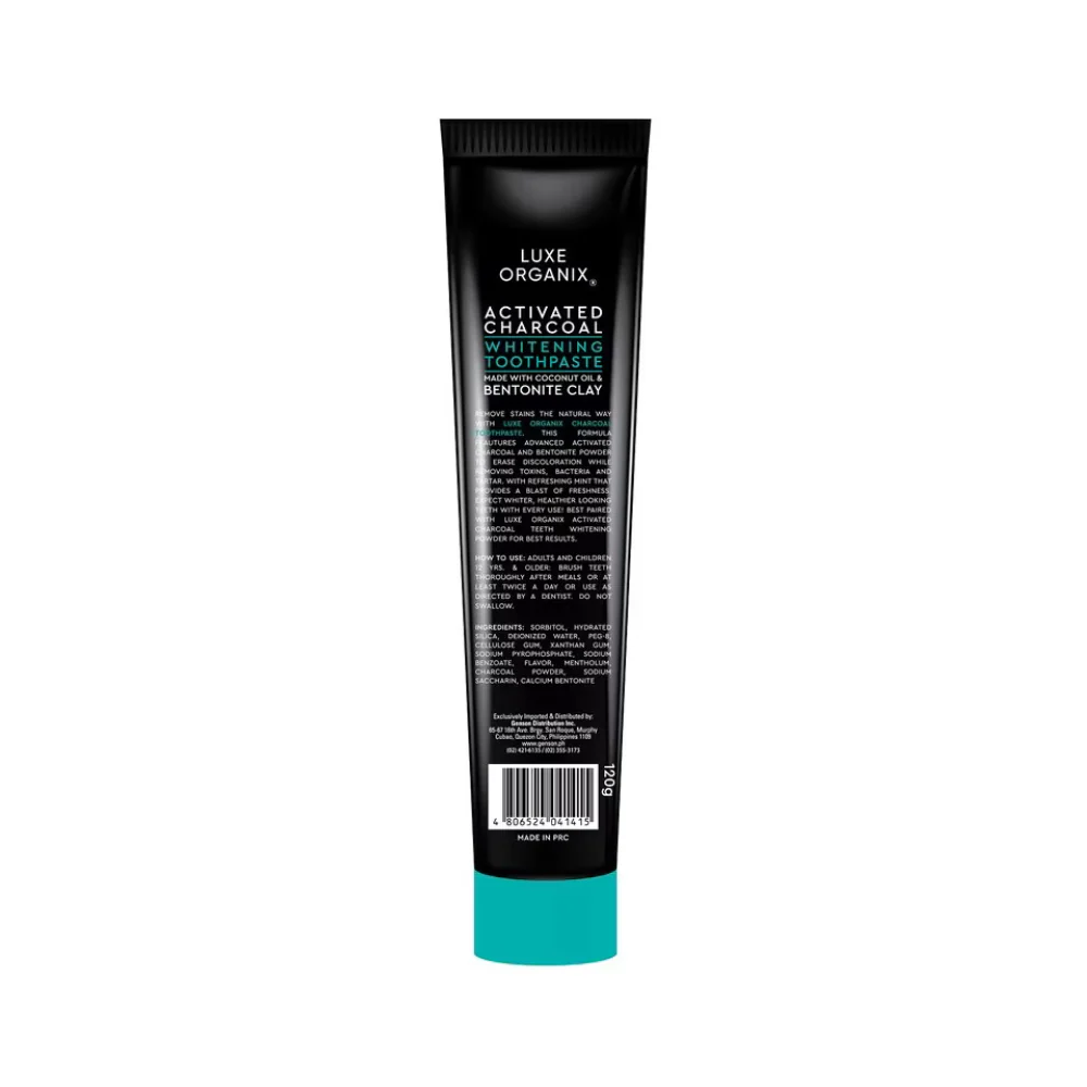 Luxe Organix Charcoal Toothpaste 120g - Image 3