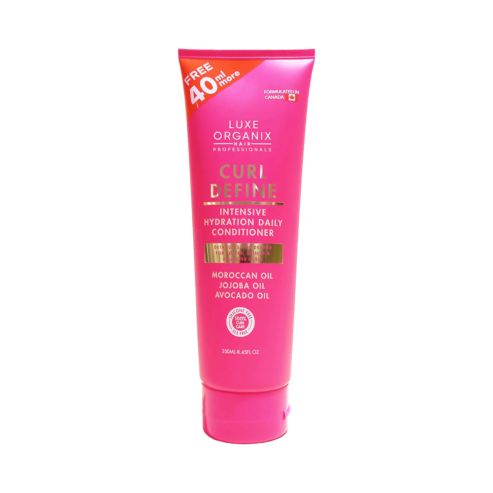 Luxe Organix Curl Define Intensive Hydration Daily Conditioner 210ml - Image 2