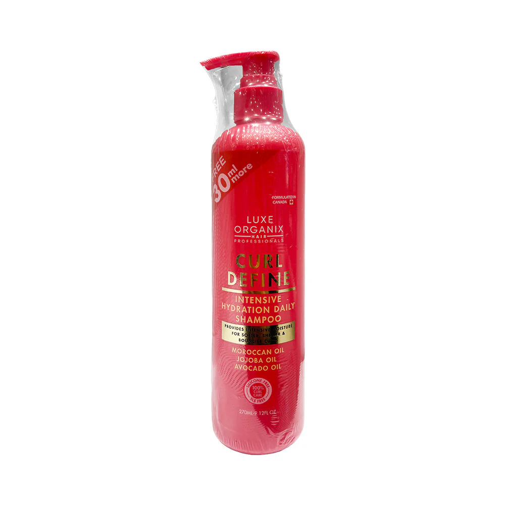 Luxe Organix Curl Define Intensive Hydration Daily Shampoo 270ml - Image 2
