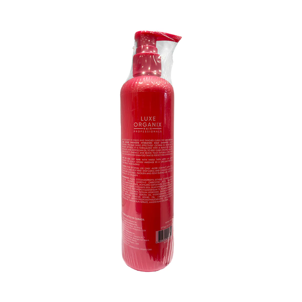 Luxe Organix Curl Define Intensive Hydration Daily Shampoo 270ml - Image 3
