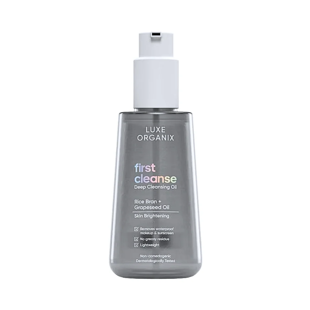 Luxe Organix First Cleanse Deep Cleansing Oil Skin Brightening 150ml - Image 2