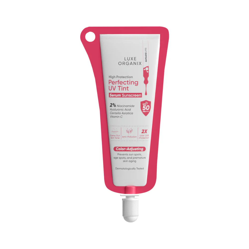 Luxe Organix High Protection Perfecting UV Tint Serum Sunscreen SPF 50 Pa +++ 10g - Image 2