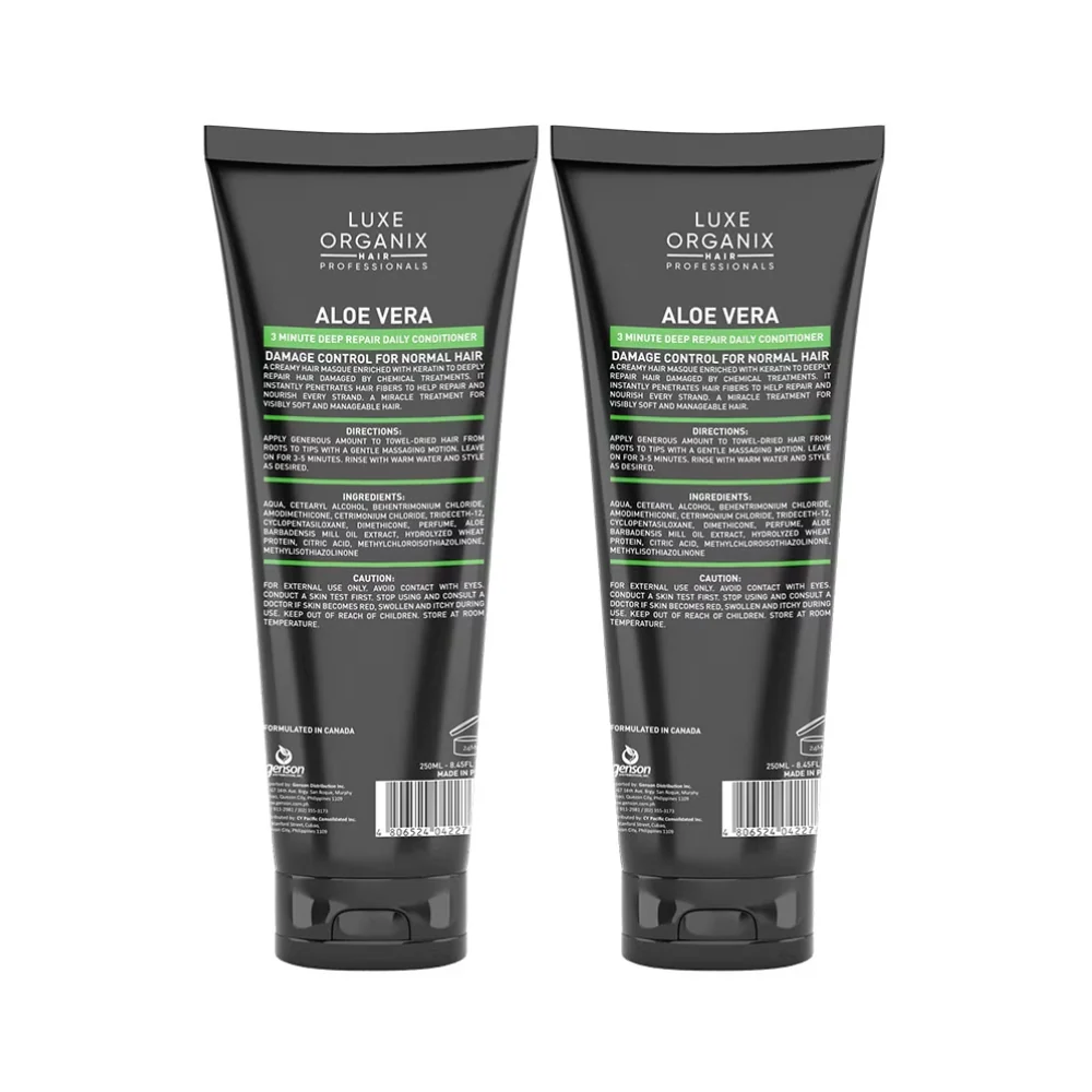 Luxe Organix Premium Keratin Treatment Aloe Vera 210ml x 2's - Image 3