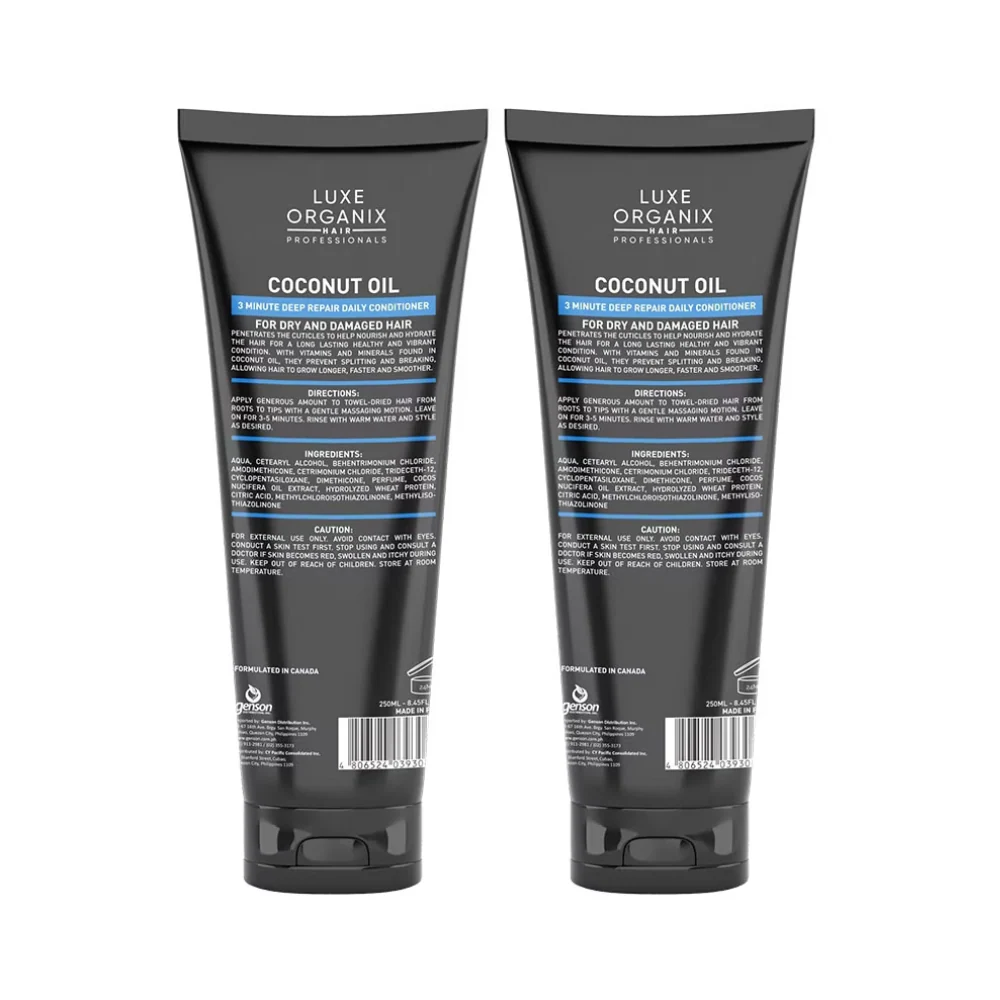 Luxe Organix Premium Keratin Treatment Coconut Oil 210ml x 2's - Image 3