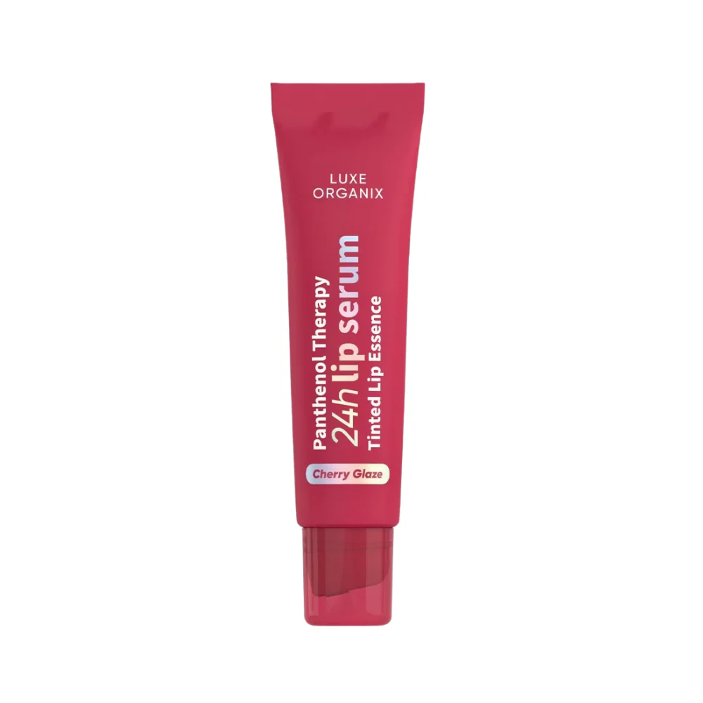 Luxe Organix Panthenol Therapy 24h Lip Serum Cherry Glaze 10g - Image 2