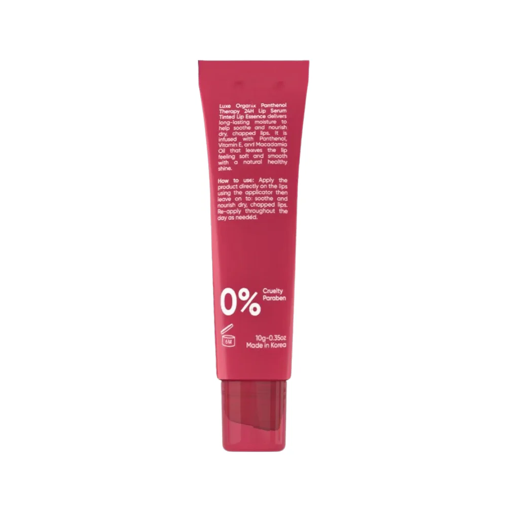 Luxe Organix Panthenol Therapy 24h Lip Serum Cherry Glaze 10g - Image 3