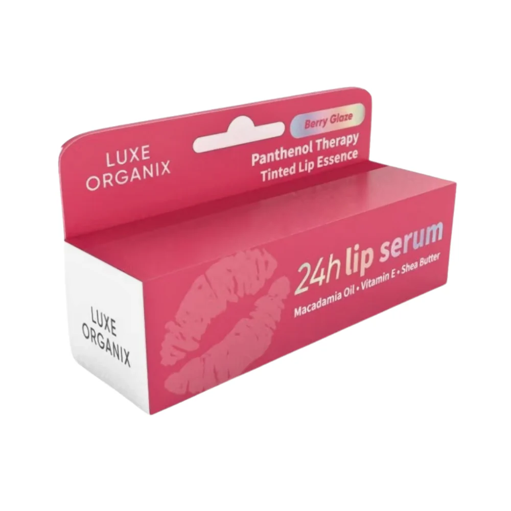 Luxe Organix Panthenol Therapy 24h Lip Serum Berry Glaze 10g - Image 4