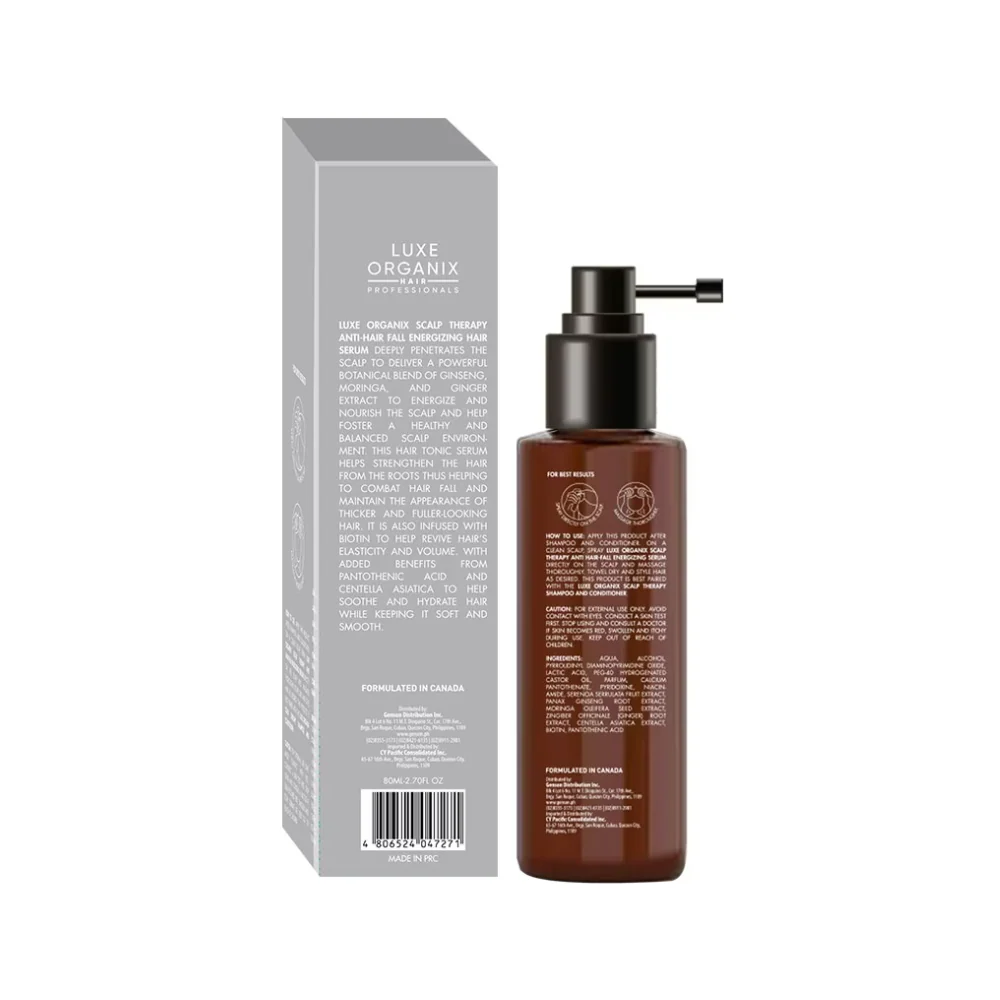 Luxe Organix Scalp Therapy Anti-Hair Fall Hair Serum 80ml - Image 3