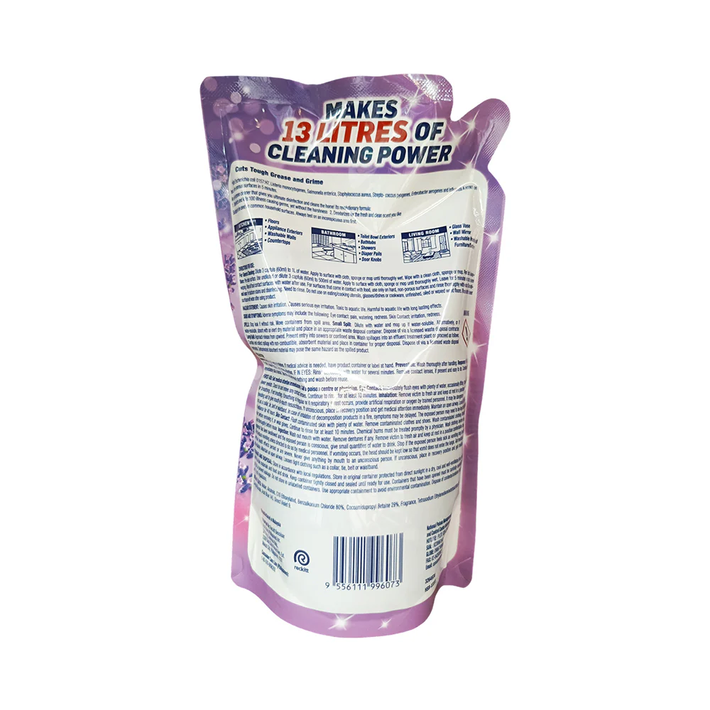 Lysol Disinfectant Cleaner Lavender 800ml - Image 2