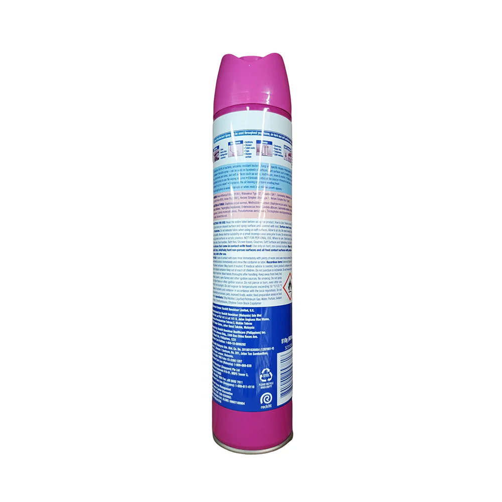Lysol Liquid Disinfectant Spray Crisp Berry Scent 510g - Image 2