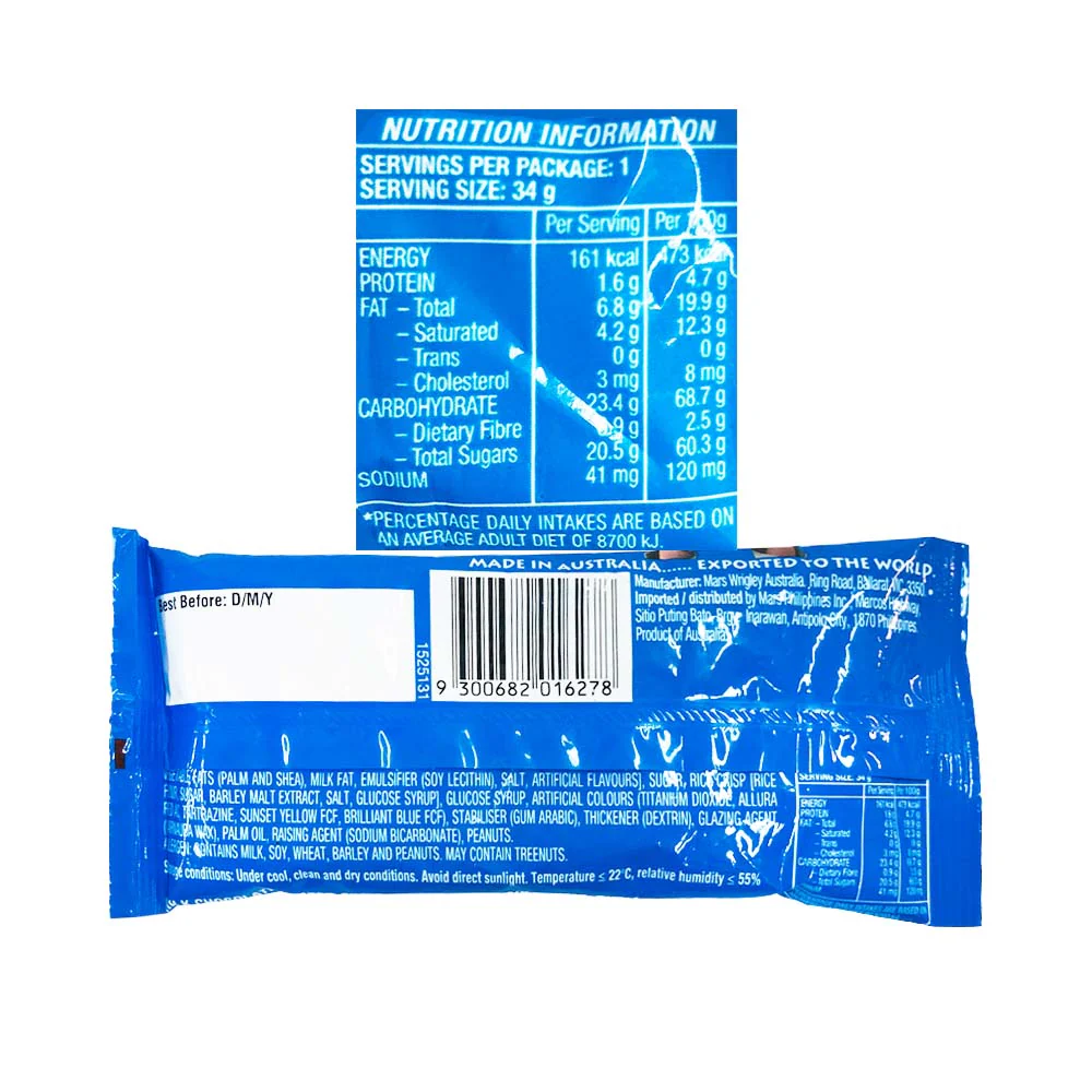 M&M's Crispy Single 34g - Image 2