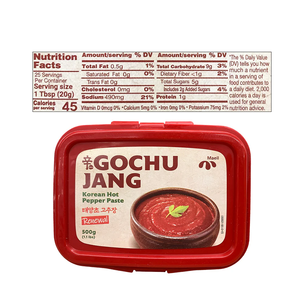 Maeil Gochujang Korean Hot Pepper Paste 500g - Image 2