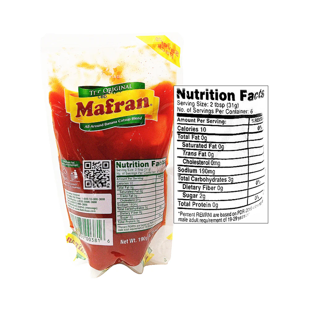 Mafran Banana Catsup SUP 190g - Image 2