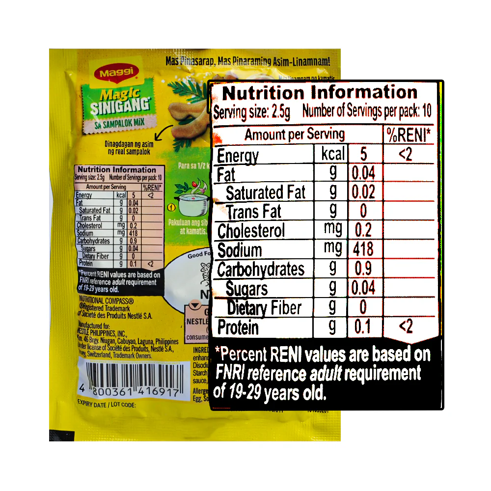 Maggi Magic Sinigang Sa Sampalok Mix 25g - Image 2