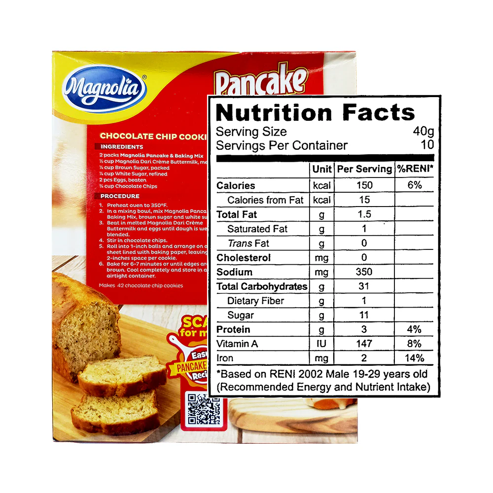 Magnolia Pancake And Baking Mix 400g - Image 2