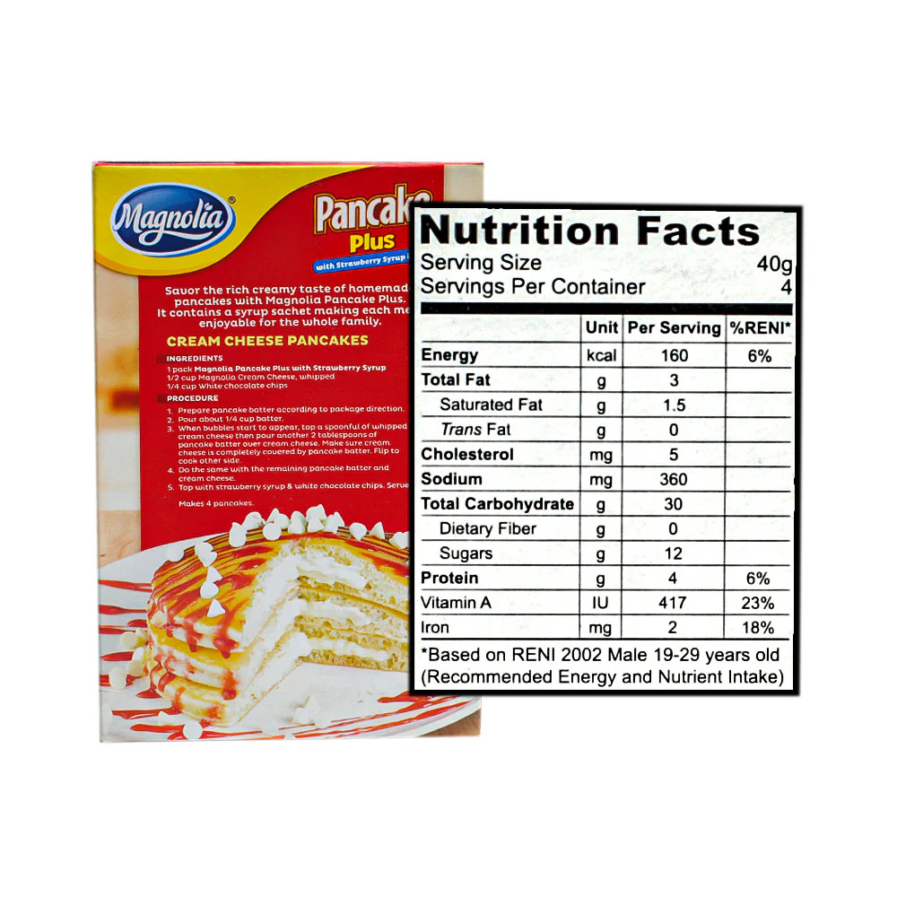 Magnolia Pancake Plus With Strawberry Syrup 200g - Image 2