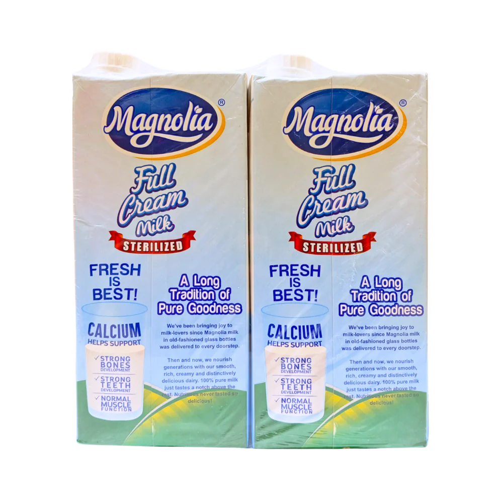 Magnolia Sterilized Full Cream Milk 1L x 2's - Image 2