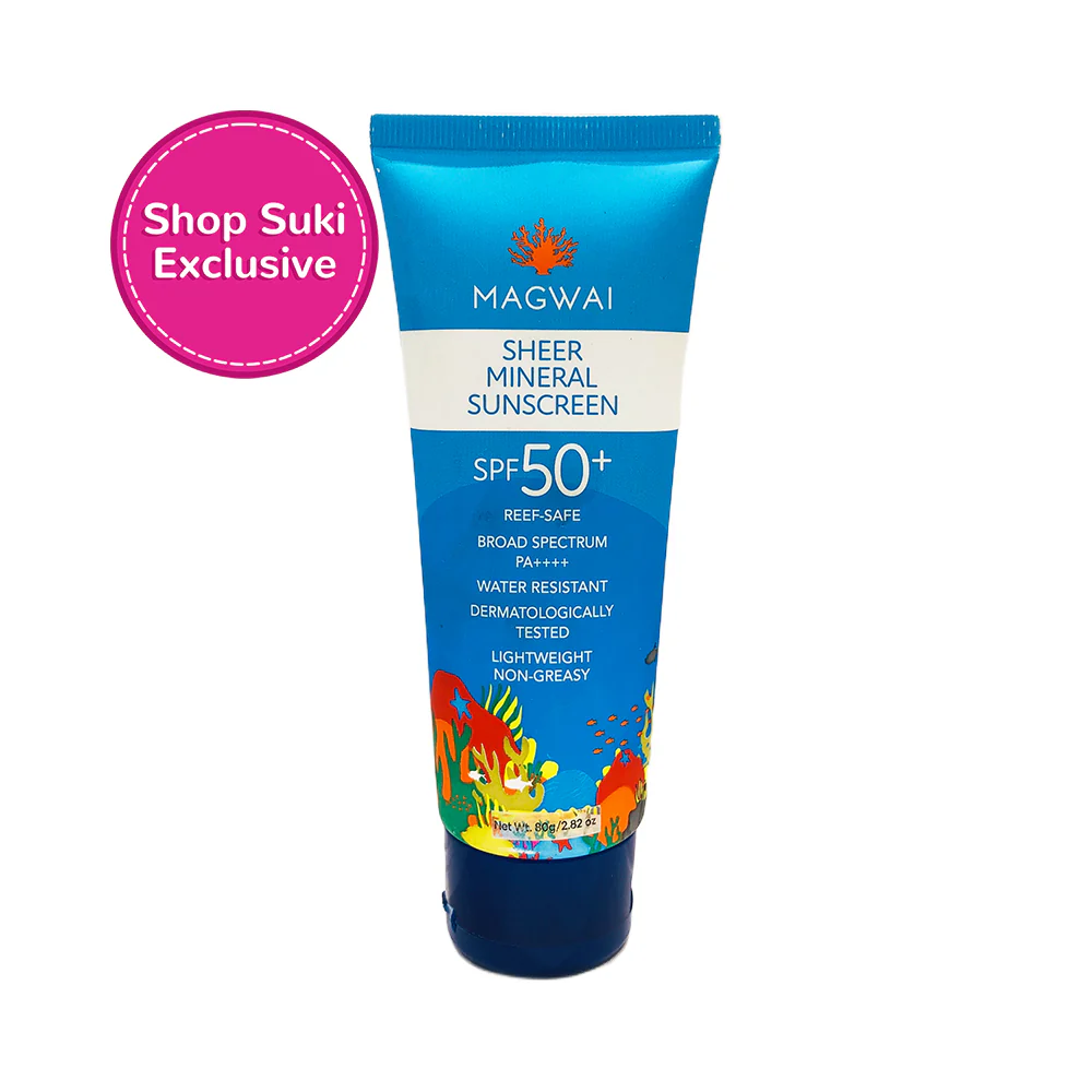 Magwai Sheer Mineral Sunscreen SPF50 80ml