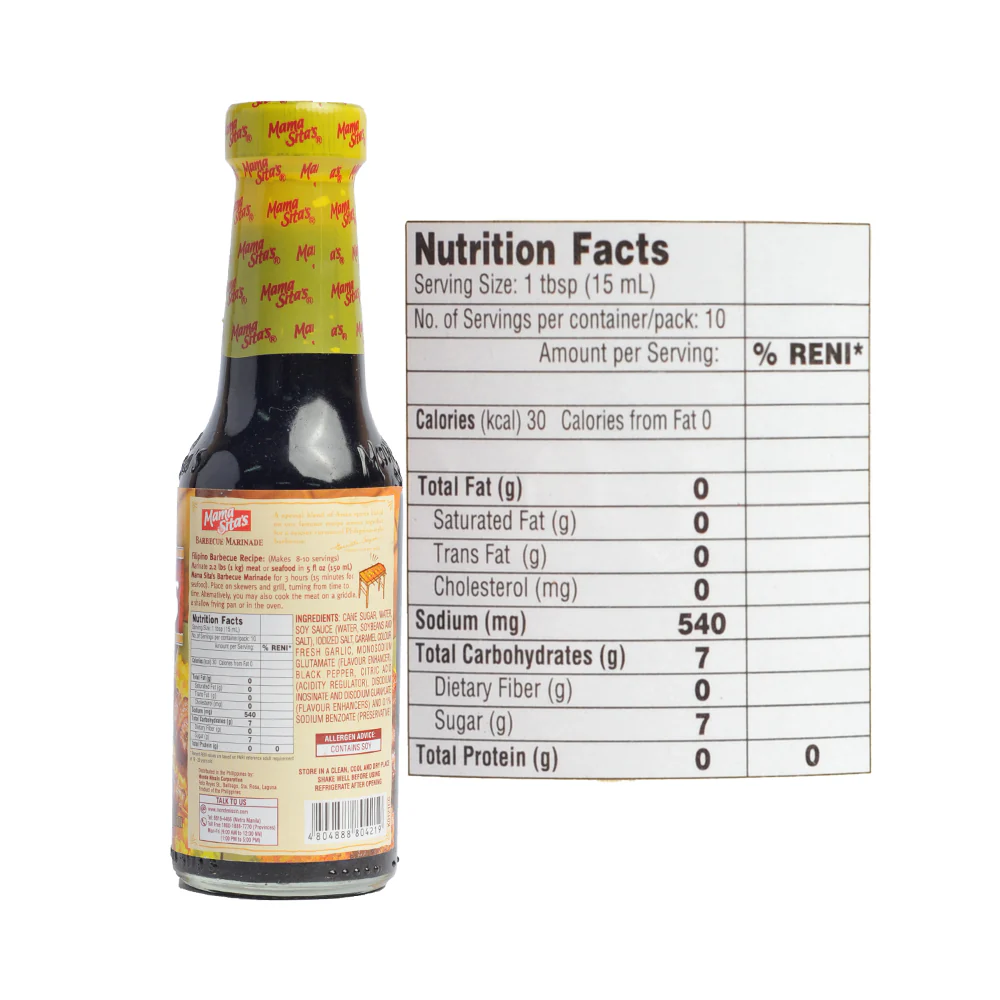 Mama Sitas Barbecue Marinade 150ml - Image 2