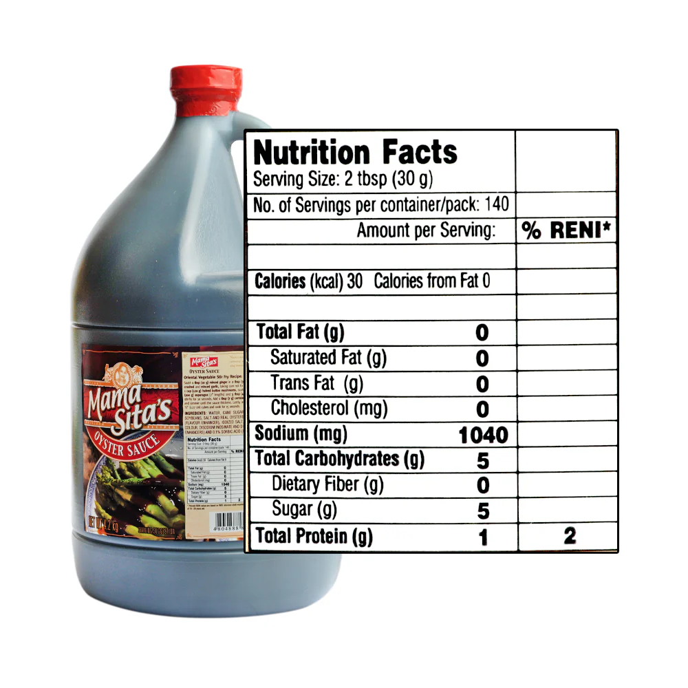 Mama Sita's Oyster Sauce 1gal - Image 2