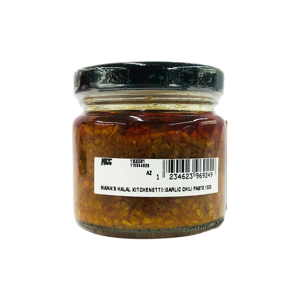 Mama's Halal Kitchenette Garlic Chili Paste 120g - Image 2