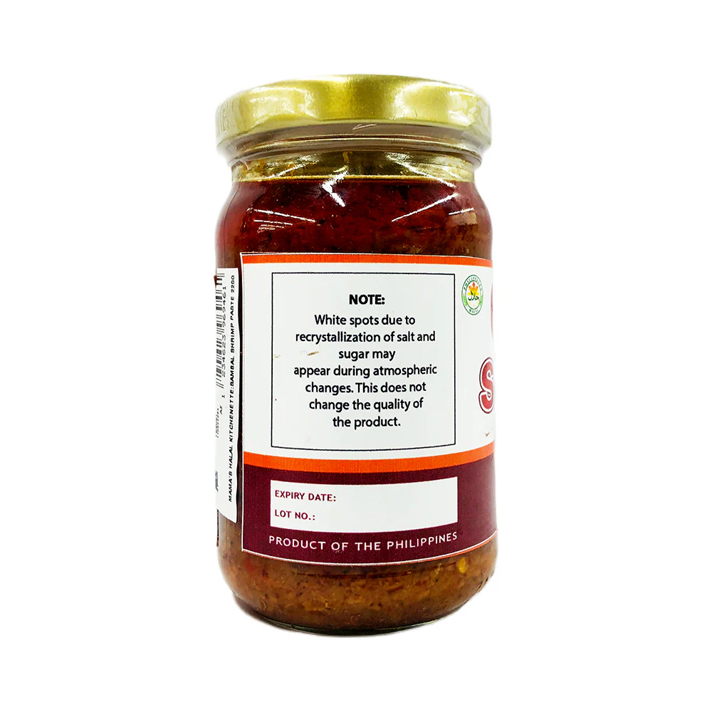 Mama's Halal Kitchenette Sambal Shrimp Paste - Image 2