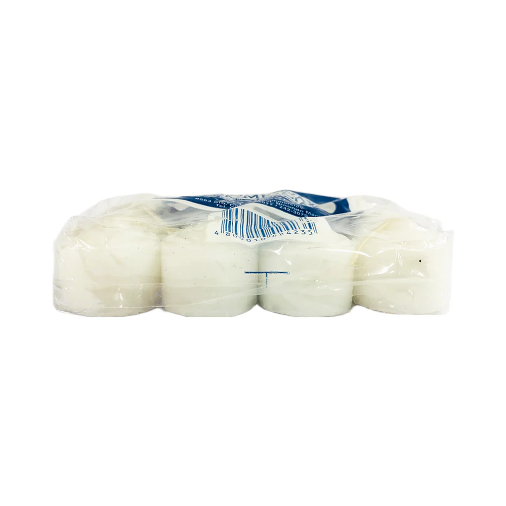 Manila Wax Votive White #3 x 12's - Image 2