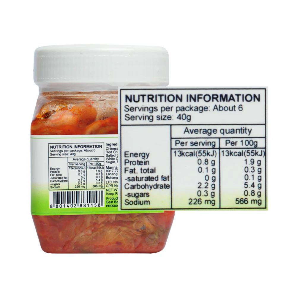 Manna Healthy And Fresh Kimchi 235g - Image 2