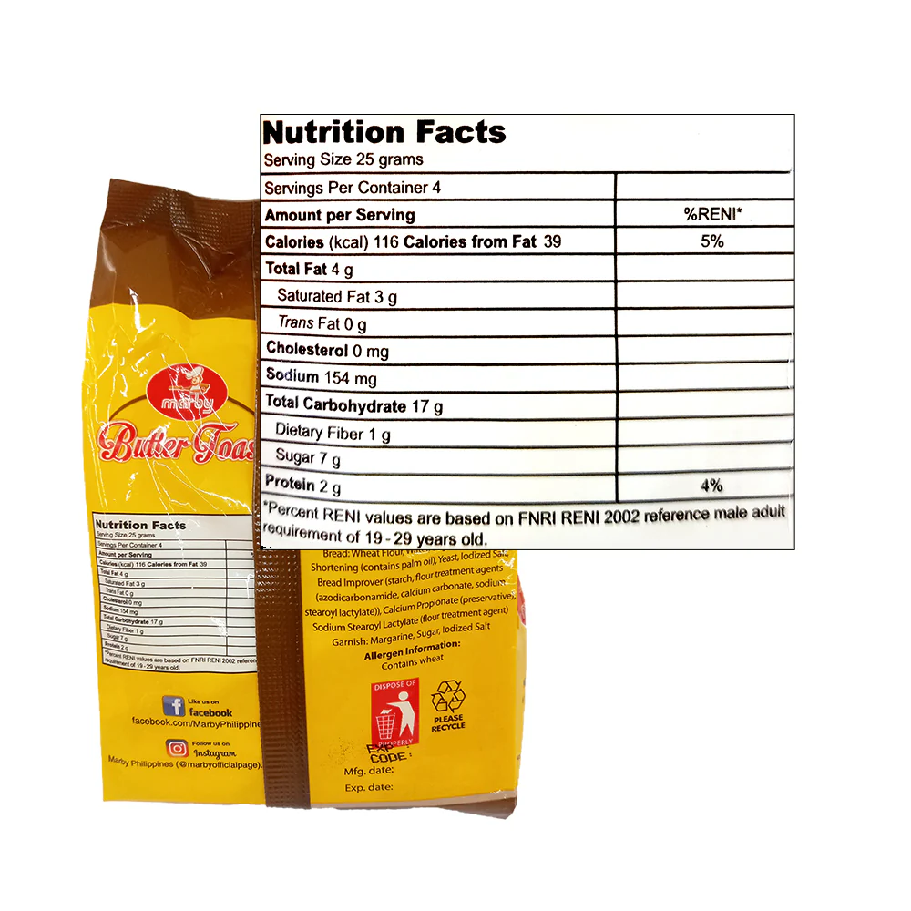 Marby Butter Toast 100g - Image 2