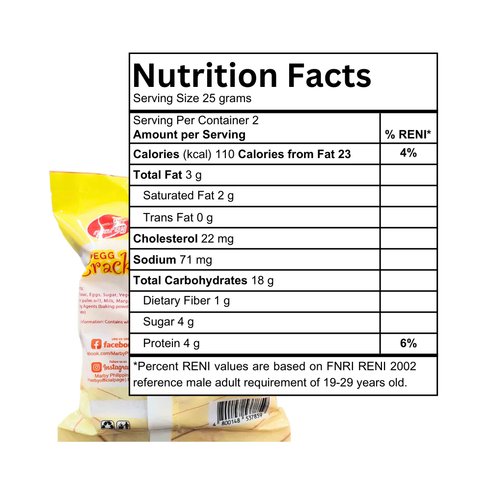 Marby Egg Crackers 50g - Image 3