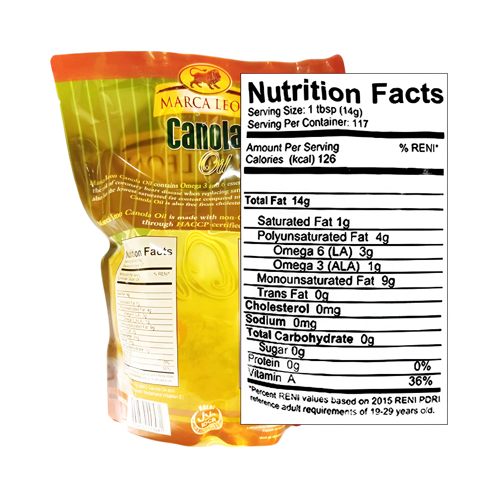 Marca Leon Canola Oil SUP 1.8L - Image 2