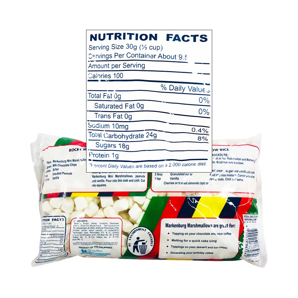 Markenburg Marshmallows Mini White 283g - Image 2