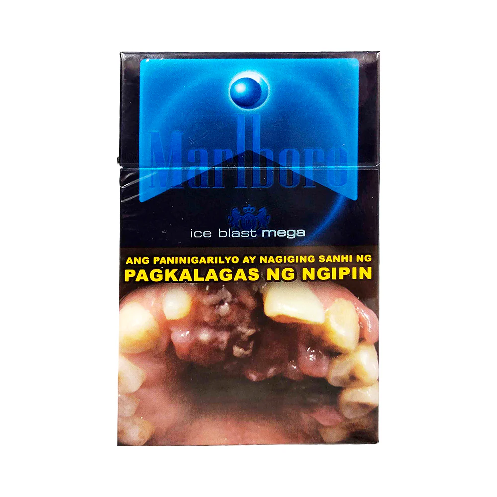 Marlboro Ice Blast Blue Menthol Flip-Top Box 20 Sticks - Image 2