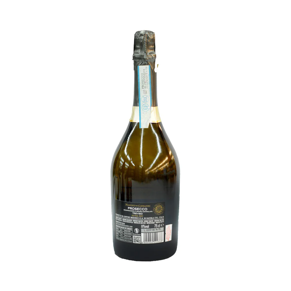Maschio Del Cavalieri Prosecco Extra Dry Sparkling Wine 750ml - Image 3