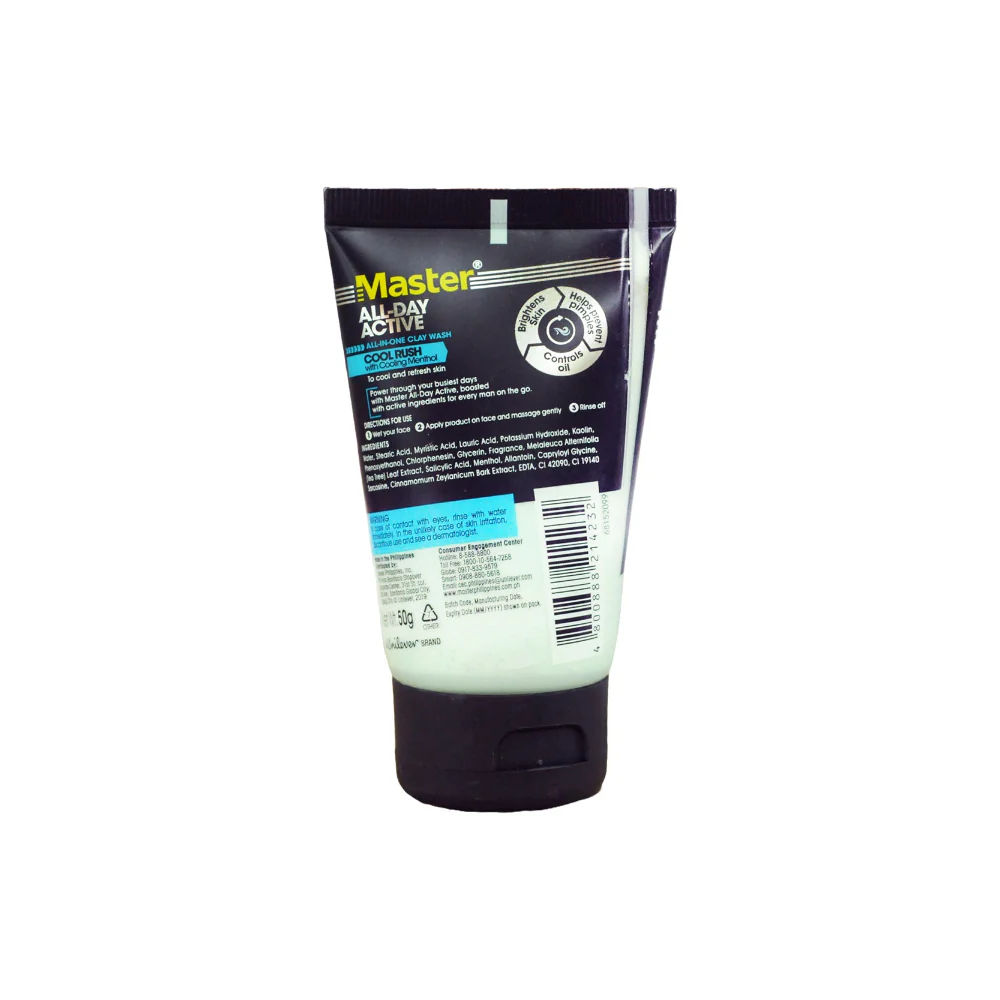 Master All-day Active Facial Clay Wash Cool Rush - Image 2