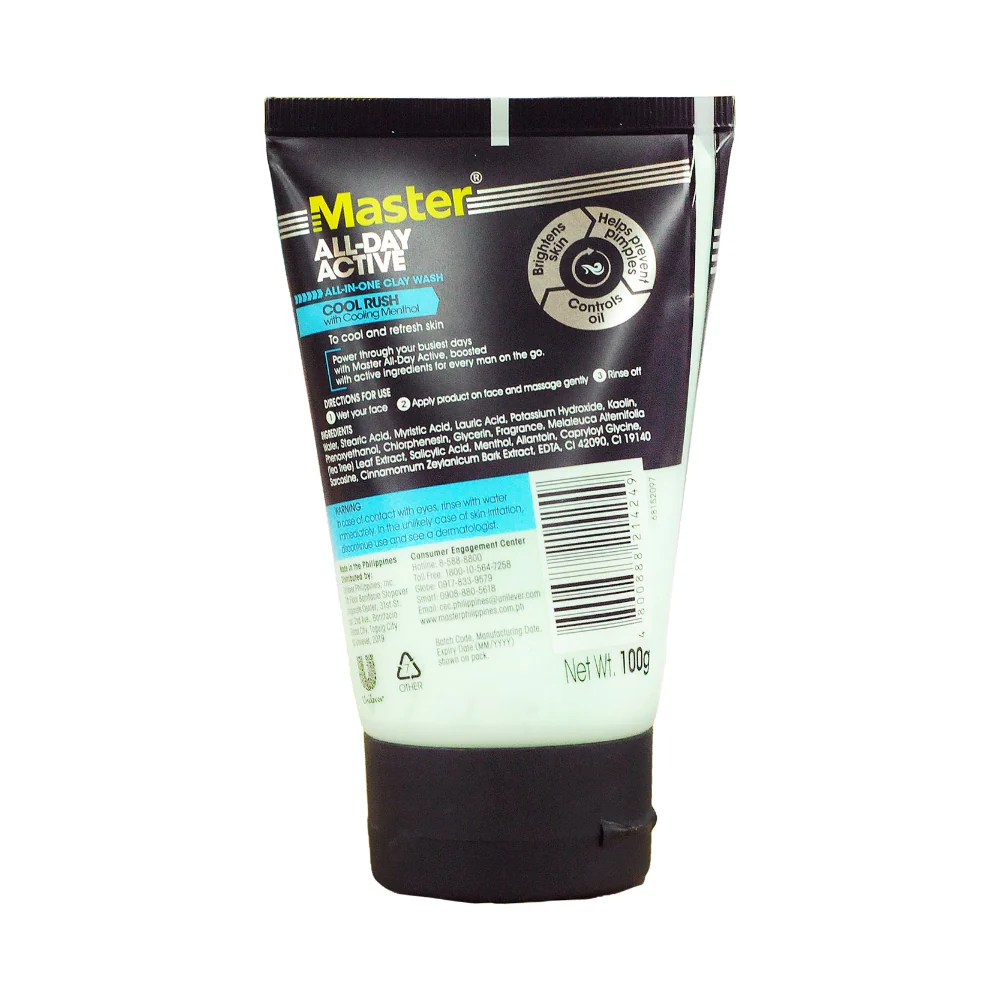 Master All-day Active Facial Clay Wash Cool Rush - Image 4