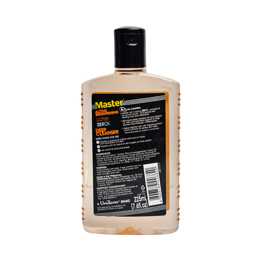 Master Facial Deep Cleanser Active Brightening 225ml - Image 2