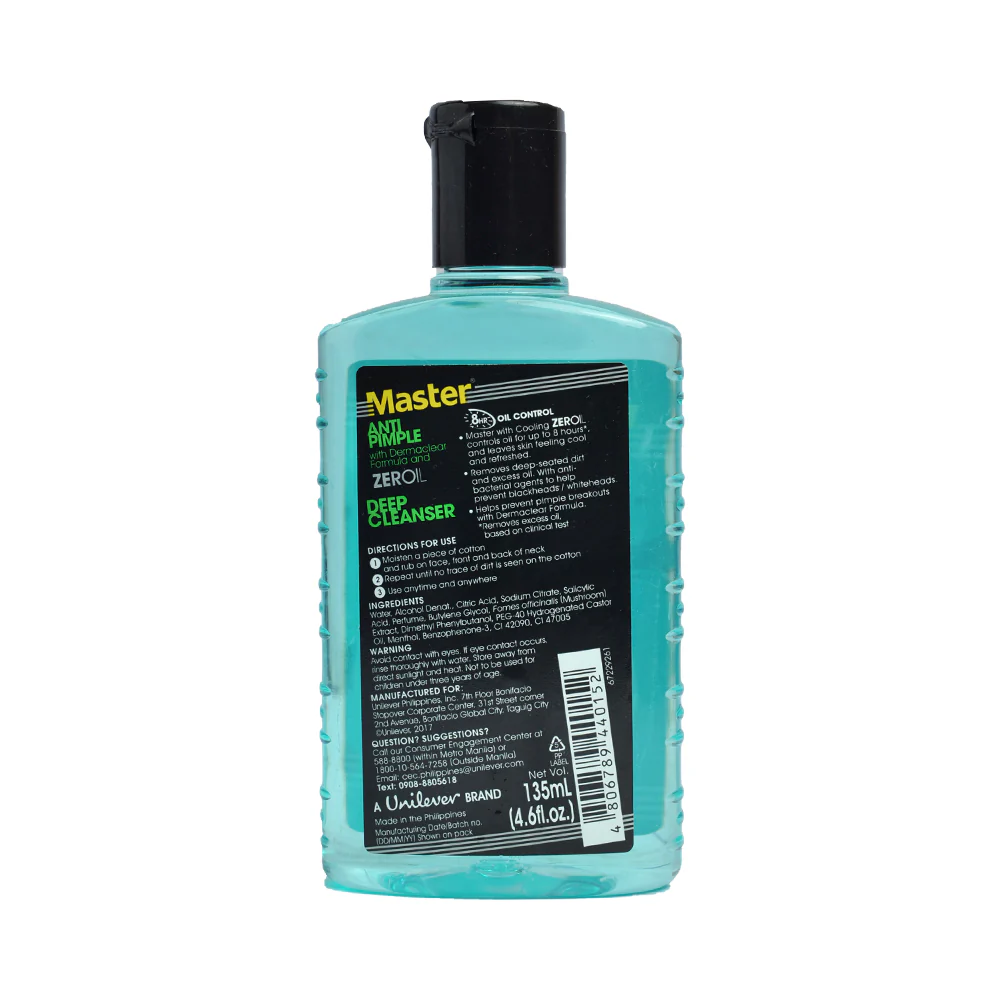 Master Facial Deep Cleanser Anti-Pimple 135ml - Image 2