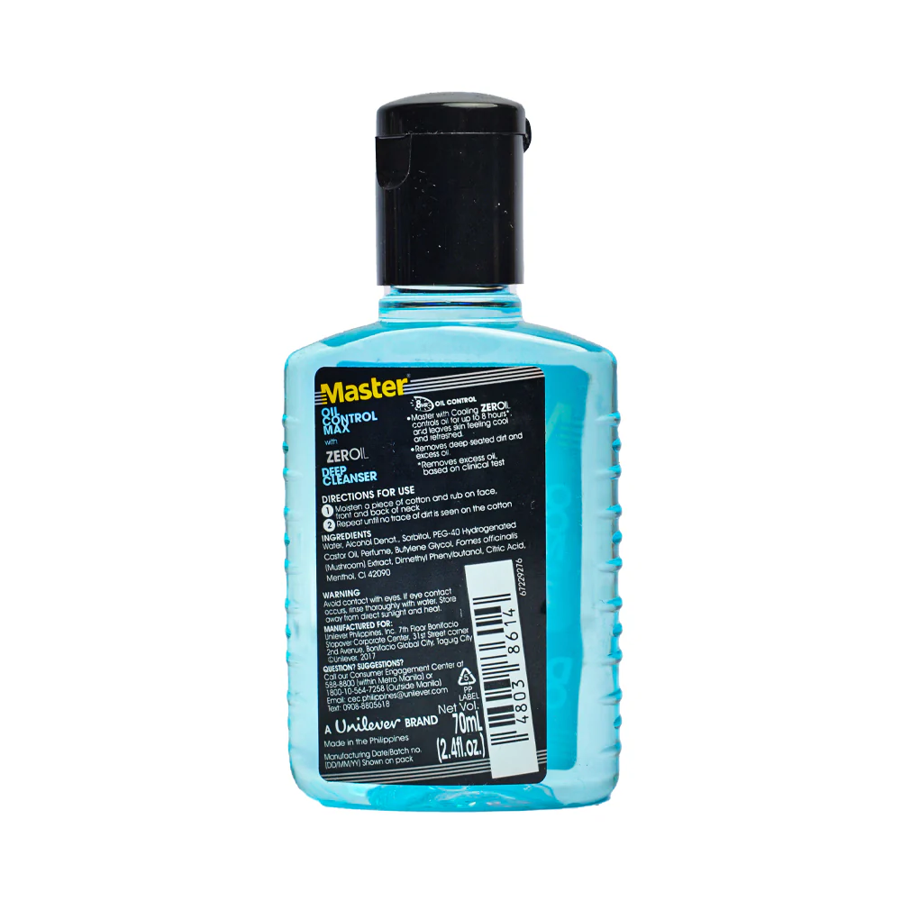 Master Facial Deep Cleanser Oil Control Max 70ml - Image 2