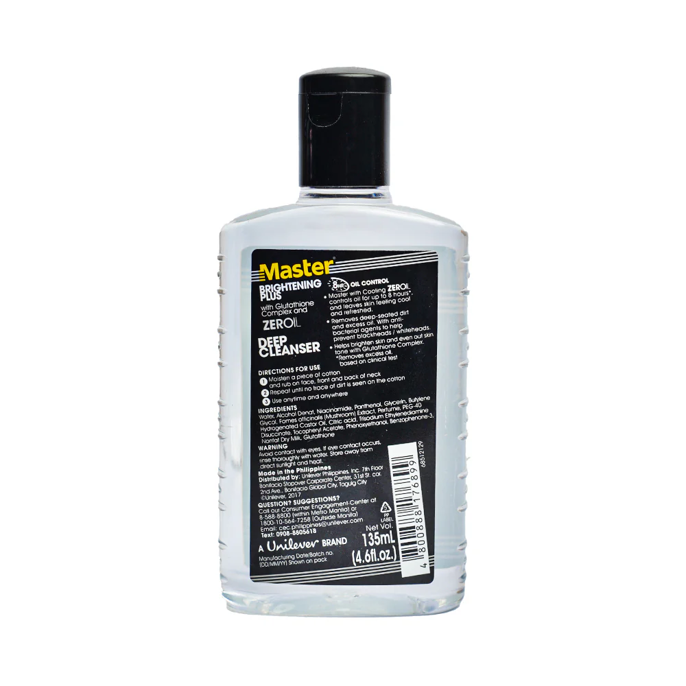 Master Facial Deep Cleanser Whitening Plus 135ml - Image 2