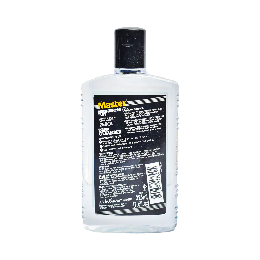 Master Facial Deep Cleanser Whitening Plus 225ml - Image 2