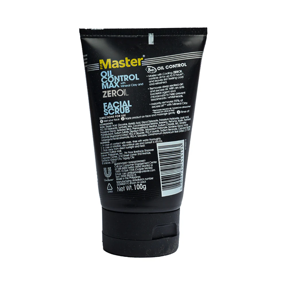 Master Facial Scrub Oil Control Max 100g - Image 2