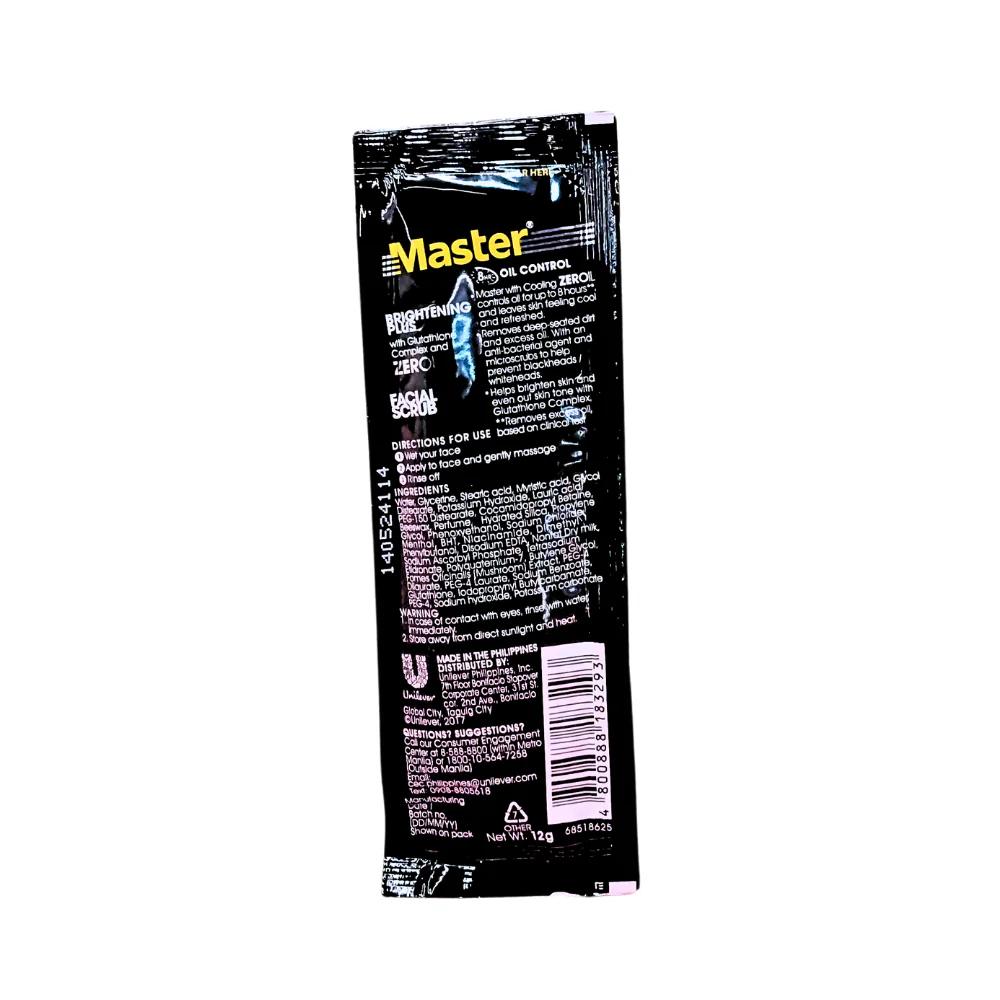 Master Facial Scrub Whitening Plus 12g - Image 2