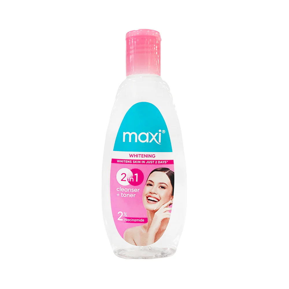 Maxi 2 In 1 Whitening Cleanser + Toner - Image 3