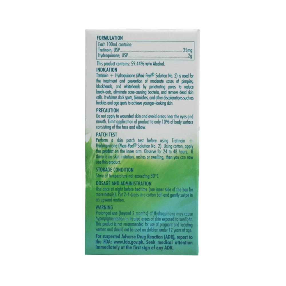 Maxi Peel Exfoliant Solution #2 30ml - Image 2