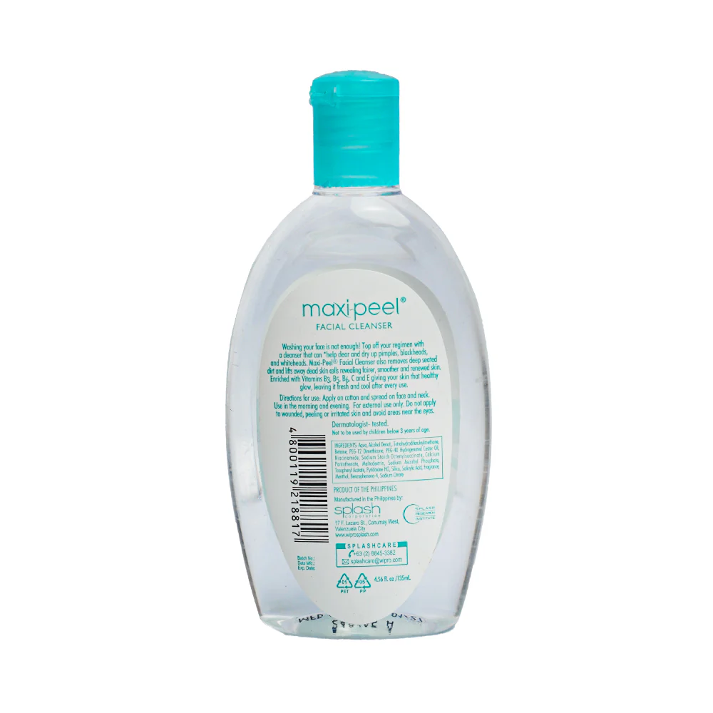 Maxi Peel Facial Cleanser 135ml - Image 2