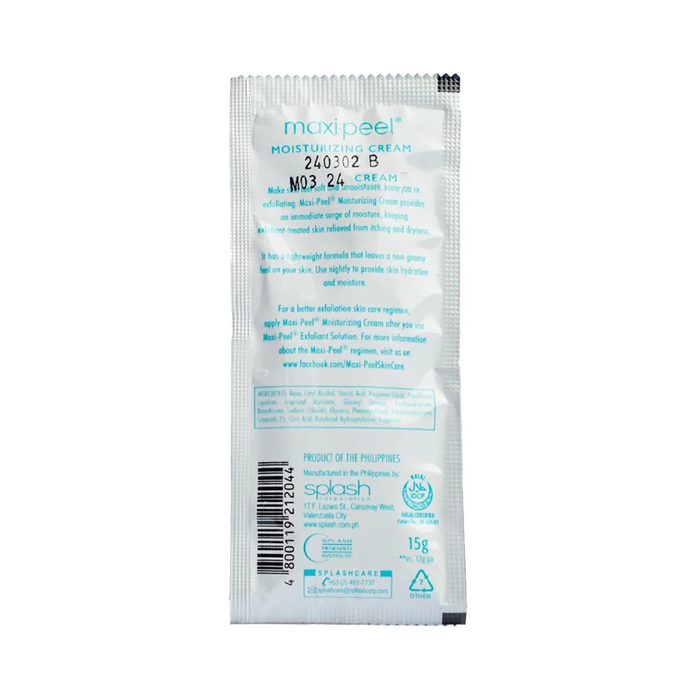 Maxi Peel Moisturizing Cream 15g - Image 2